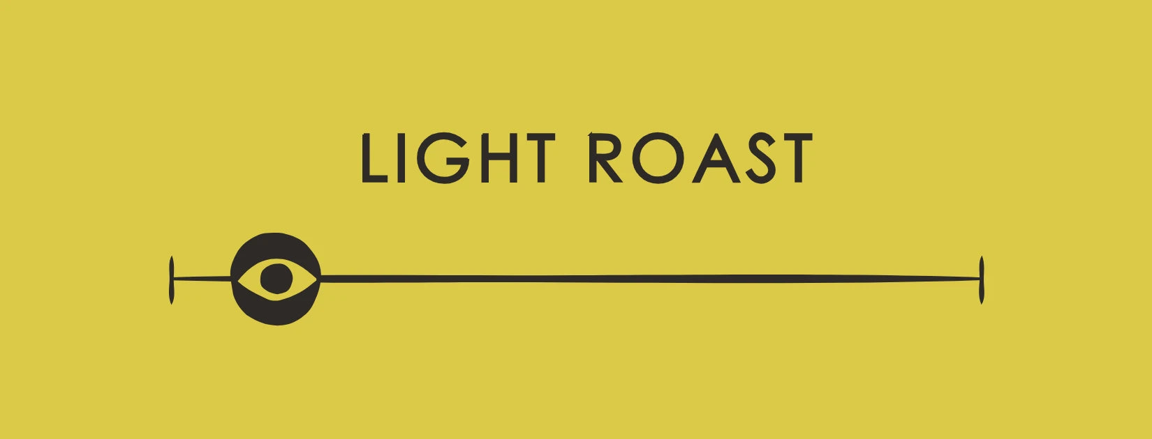 Light roast coffee indicator scale for Bowling Green Women-Grown blend by Oval Coffee Roasters highlighting bright specialty coffee roasted in New York City